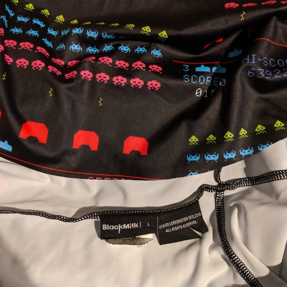 BLACK MILK SPACE INVADER REVERSIBLE SKATER DRESS - Picture 4 of 6